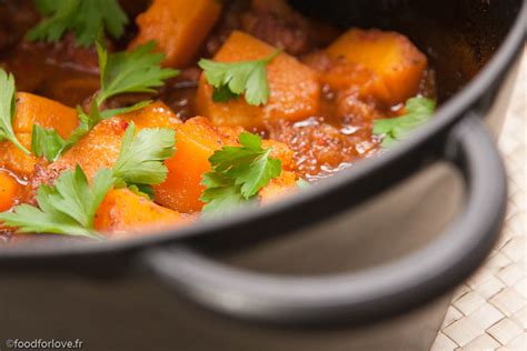 Tajine de Veau à la Butternut