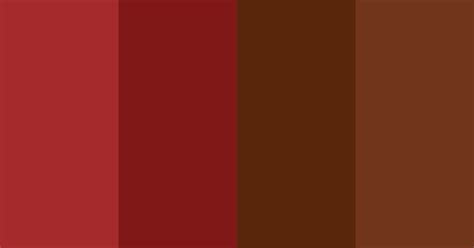 Reddish Brown Bag Color Scheme Brown