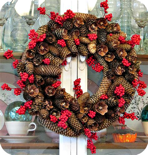 Simply Simplisticated My Diy Pinecone Wreath