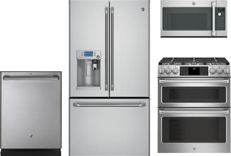 Homeadvisor's appliance installation cost guide gives average prices to install new kitchen or laundry room appliances. GE Cafe Stainless Steel Appliance Package with Slide-In ...
