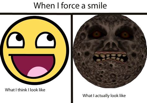 Forcing A Smile What You Think You Look Like Vs What You Actually