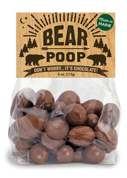 Candy Bear Poop Milk Chocolate Covered Blueberries And Nuts