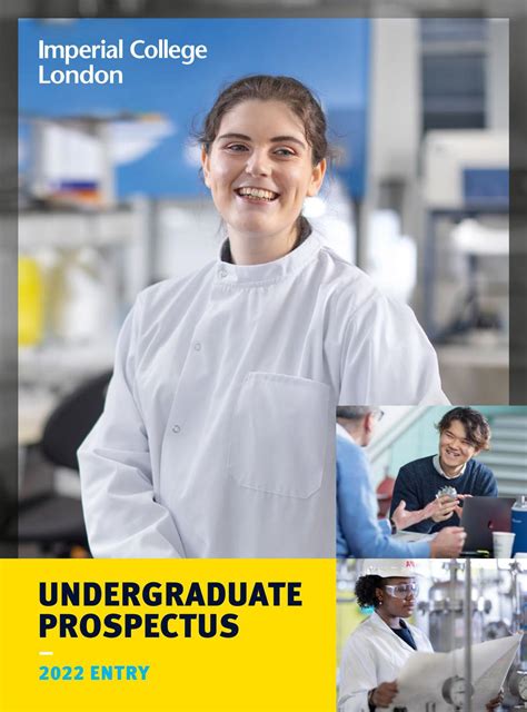 Imperial College London Undergraduate Prospectus 2022 Entry By Imperial
