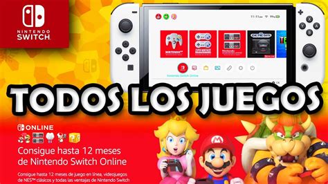 Cuales Son Los Juegos De La Suscripcion De Nintendo Switch Online En