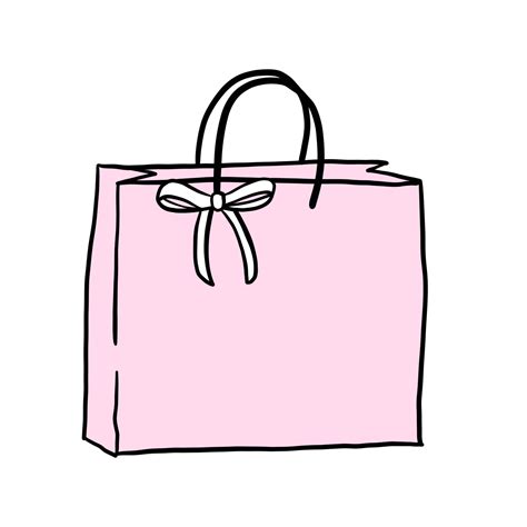 Pink Shopping Bag 14968397 Png