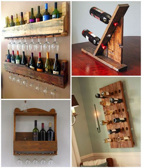 Diy Wood Wine Shelf 16 Diy Wine Rack Ideas Homemade Wine Rack Ideas