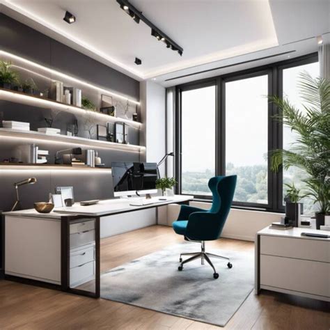 Boosting Productivity With Stylish And Functional Home Office Designs