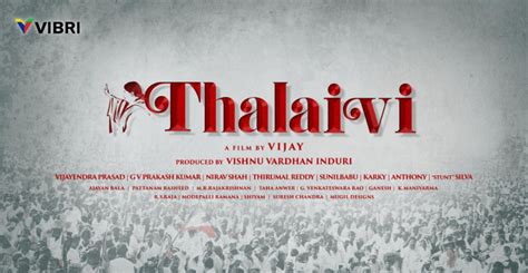 Thalaivi Movie Wallpapers Posters And Stills