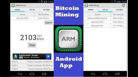 This app is also available on both android and ios. Best Bitcoin Miner App For Android 2019 - Mejor Indicador ...