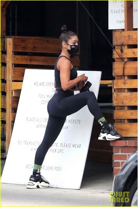 Full Sized Photo Of Vanessa Hudgens Shows Off Tight Muscles Workout 01