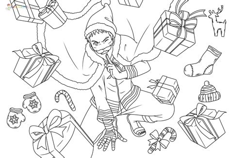 450 Naruto Christmas Coloring Pages Best Hd Coloring Pages Printable
