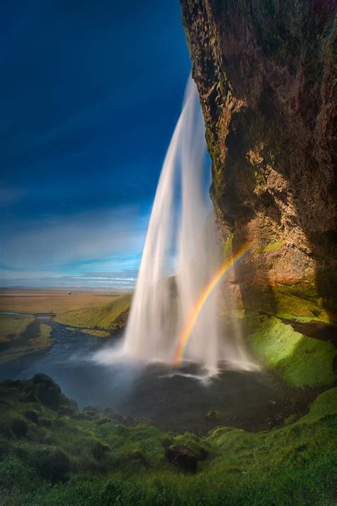 Rainbow Waterfall Photograph By Frank Delargy Pixels