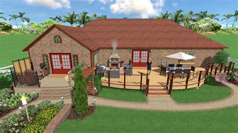 Pro landscape design software includes photo imaging, cad specific for landscape design, night and holiday lighting, 3d rendering and complete customer proposals. Landscape Design Software Gallery