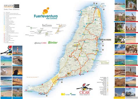 Kanarische Inseln Fuerteventura Landkarten und Pläne zum Download