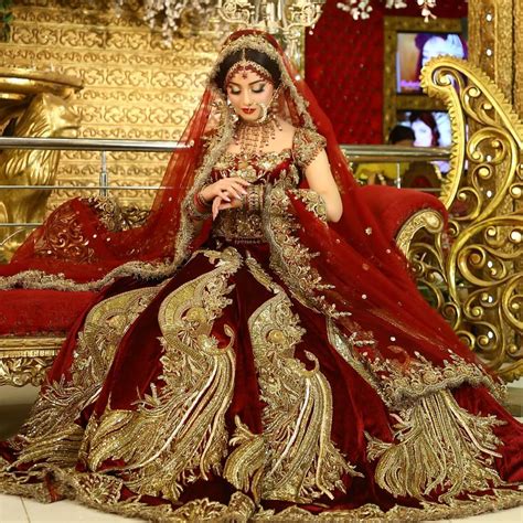 kashee s beauty parlour on instagram “gorgeous alizehshahofficial” bridal mehndi dresses red