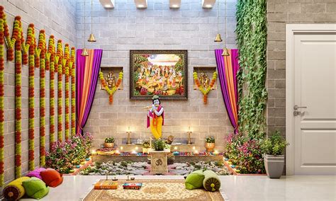 The hindus believe that they would welcome lord krishna to their homes with beautiful decorations on this auspicious occasion. Janmashtami Decoration Ideas For Your Home | Design Cafe
