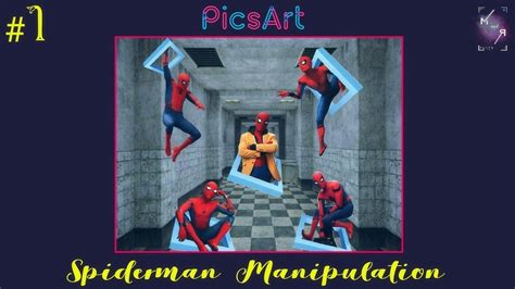 Spiderman Picsart Manipulation Photo Editing Youtube