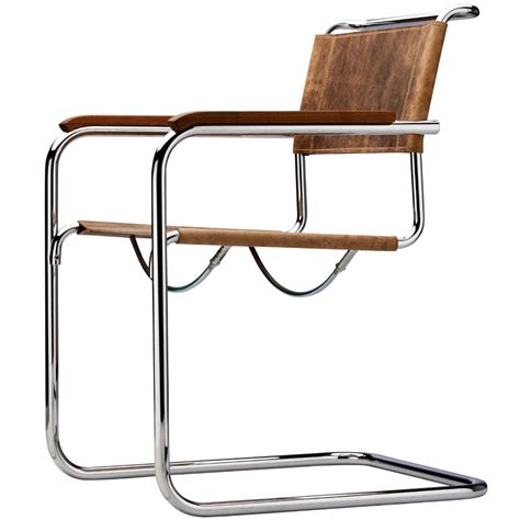 Preise vergleichen und bequem online bestellen! Freischwinger Stuhl Stühle Thonet Stahlrohr Bauhaus Sessel ...