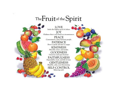 Farina What Is The Fruit Of The Holy Spirit