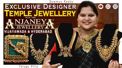 Designer Bridal Nakshi Nakshi Jewellery Temple Jewellery Sowmya