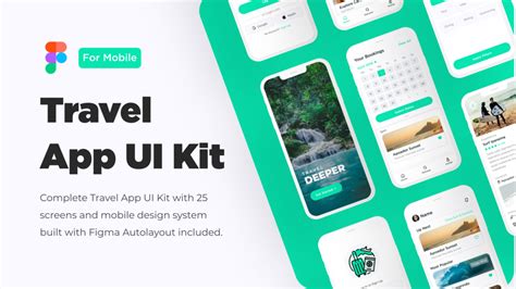 Travel App Ui Kit And Design System