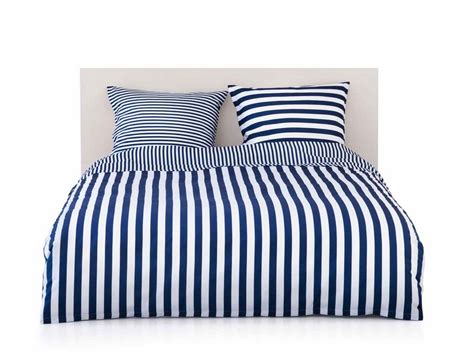 Both women and men sported the signature look and soon even. Blue and White Striped Bedding and Bedroom Designs ...