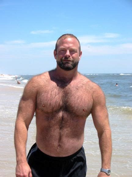 Woof Woof Hairy Chested Men Muscle Bear Men