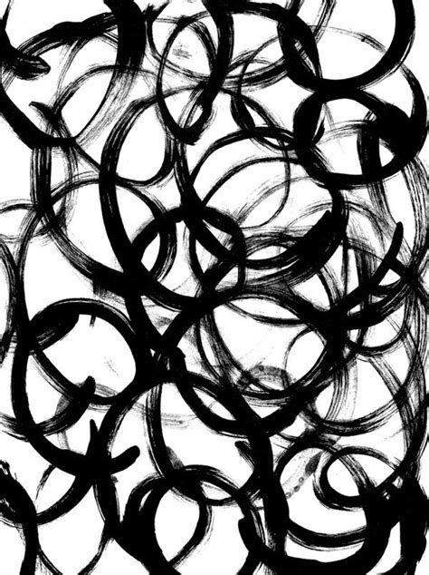 Simple Black And White Abstract Designs