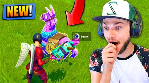 New Rarest Chest Found In Fortnite Battle Royale Llama Loot Clothes Outfits Brands