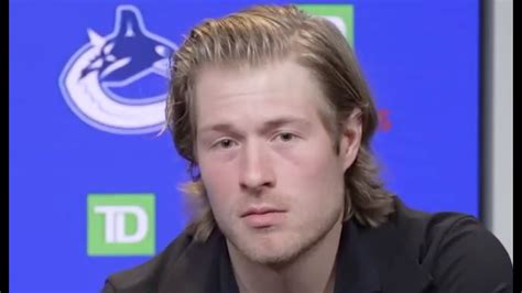 Brock Boeser On Being Traded In Future Youtube