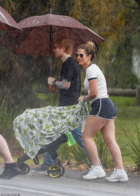 Ed Sheeran And Wife Cherry Seaborn Walk With Daughter Lyra In Victoria Cherry Seaborn Ed