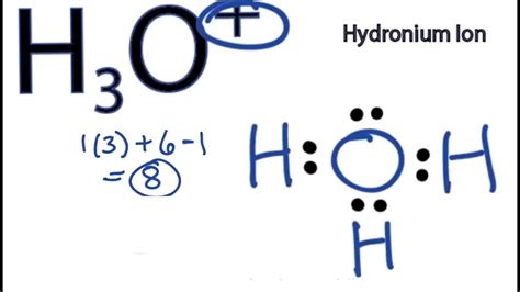 A Step By Step Explanation Of How To Draw The H3o Lewis Structure