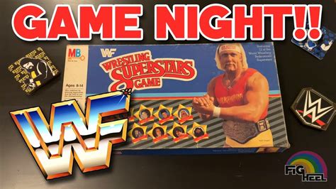 Game Night Wwf Wrestling Superstars Board Game Review Youtube