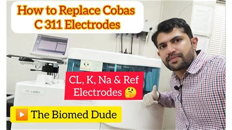Cobas C How To Replace Electrodes Chemistry Analyzer Hitichi