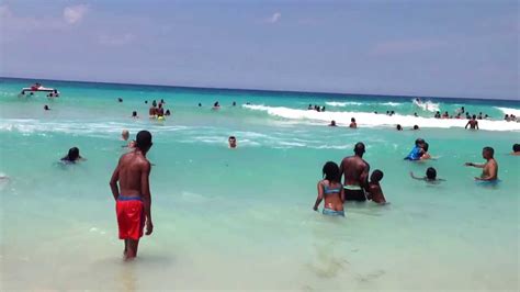 Beach Outside Havana Cuba Youtube