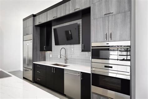 Contemporary Kitchen Design Featuring Flush Inset Appliances Designed