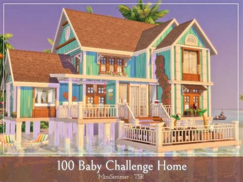 100 Baby Challenge Home By Mini Simmer At Tsr Sims 4 Updates