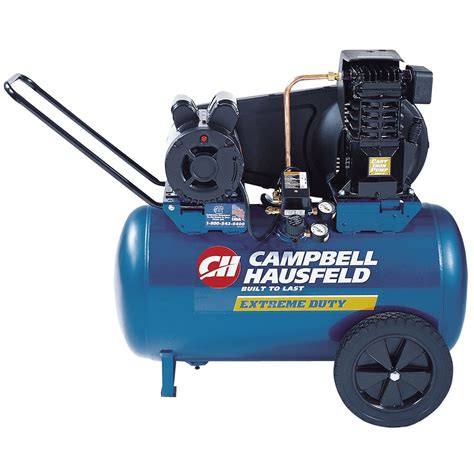 Campbell Hausfeld Single Stage Electric Air Compressor 120v 2hp 20 Gallon