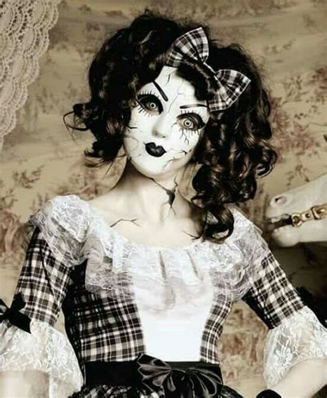 Doll Makeup Halloween Creepy Halloween Disfraces Disfraces De