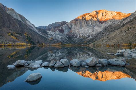 Convict Blue And Red Convict Lake Eastern Sierra Califor Flickr