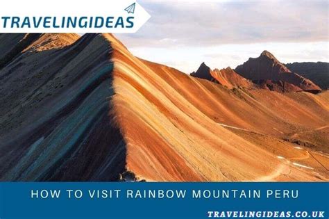 How To Visit Rainbow Mountain Peru Traveling Ideas