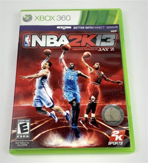 Nba 2k13 Microsoft Xbox 360 2012 For Sale Online Ebay