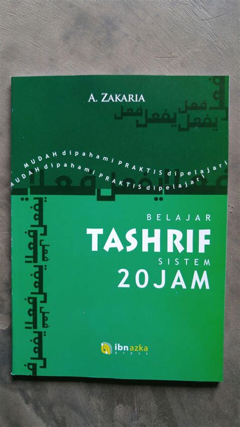 Buku Belajar Tashrif Sistem 20 Jam Toko Muslim Title