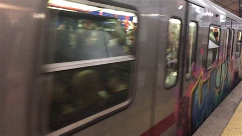 Atac Roma Metro Linea B Train Enters Termini Youtube