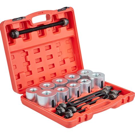 Vevor 27 Pcs Pull And Press Sleeve Kit 45 Steel Removal Installation