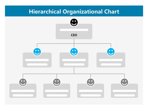 Chart Diagram Flowchart Hierarchy Organizational Structure Icon The