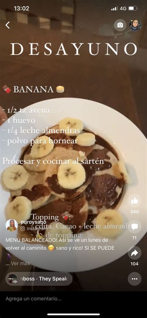 Pin De Charlie Orona En Recetas En Desayuno Almendras Banana
