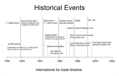 Timeline Of Important Events