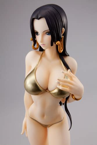one piece boa hancock ver gold bikini figure sexy anime inches tall my xxx hot girl