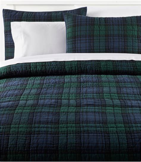 Whole Cloth Plaid Quilt Collection At Ll Bean